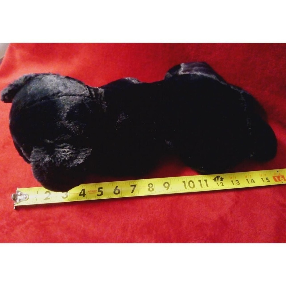 Ginger Floppy Dog Black Lab Puppy Realistic Stuffed Animal Soft Toy Brand: Russ - Picture 3 of 6
